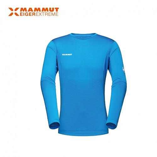 【MAMMUT 長毛象】男款 | EIGER V | Moench Light Longsleeve 輕量極限艾格長袖排汗衣