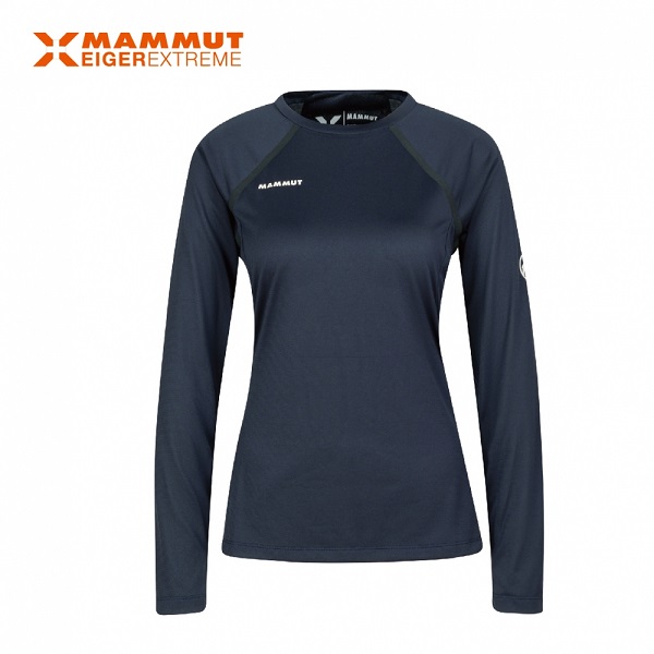 【MAMMUT 長毛象】女款 | EIGER V | Moench Light Longsleeve 輕量極限艾格長袖排汗衣