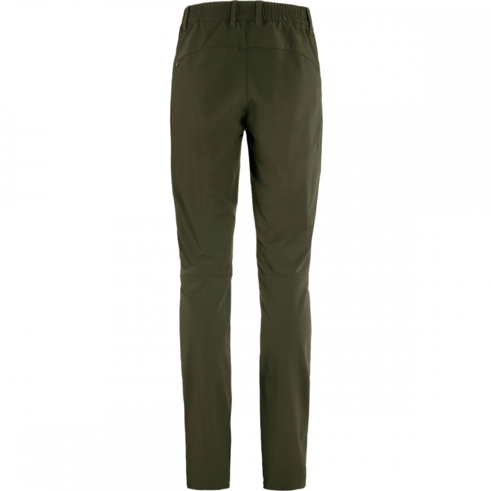 【Fjällräven 小狐狸】女款 Abisko Trail Stretch Trousers 長褲