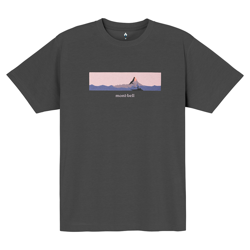 【mont-bell】中性款 Wickron T-shirt Matterhorn 馬特宏峰短袖排T