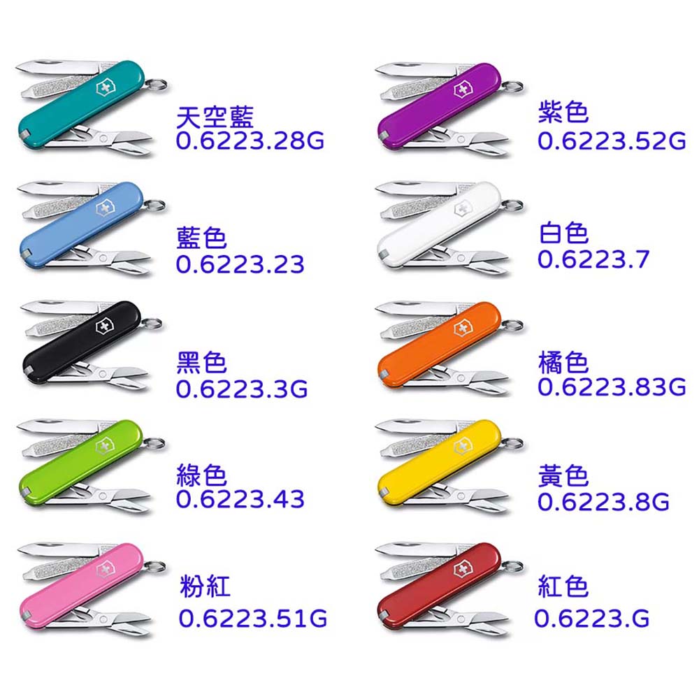 【VICTORINOX】CLASSIC SD 小型袋裝刀
