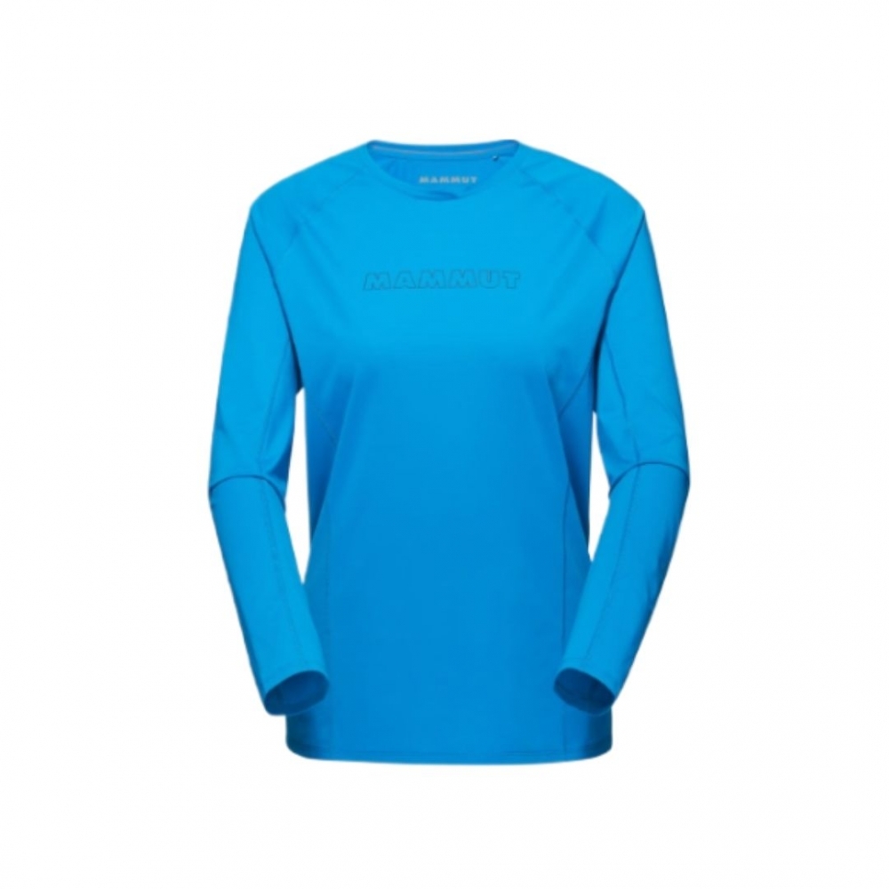 【MAMMUT 長毛象】女款 Selun FL Longsleeve Logo 機能LOGO長袖T恤