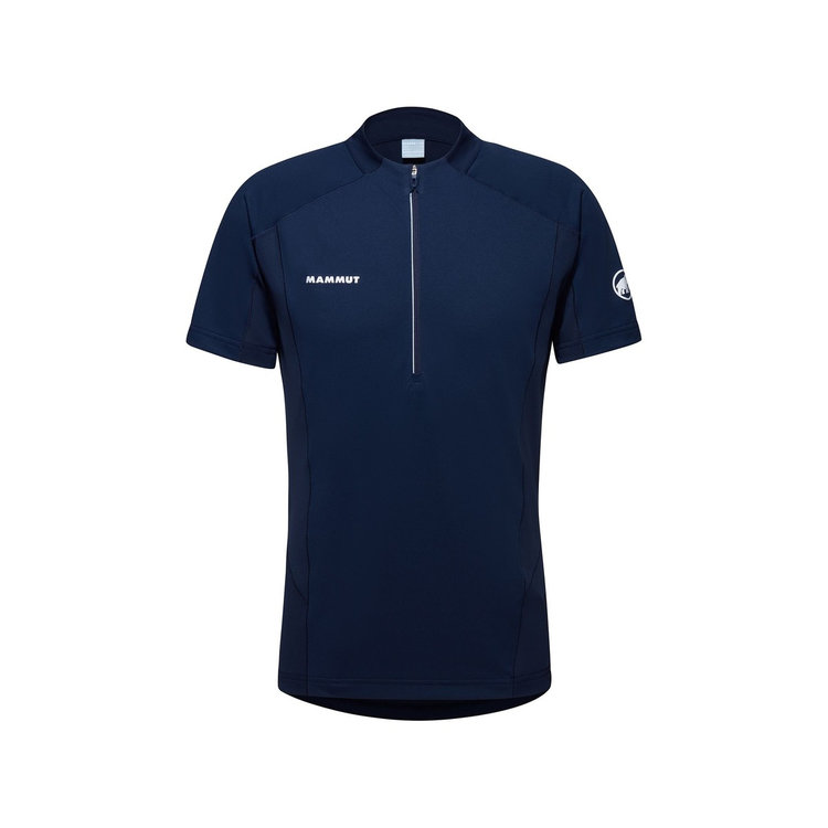 【MAMMUT 長毛象】男款 Aenergy FL Half Zip T-Shirt AF 抗菌半拉鍊短袖排汗衣
