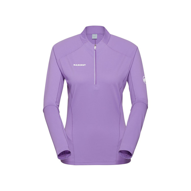 【MAMMUT 長毛象】女款 Aenergy FL Half Zip LS AF 抗菌半拉鍊長袖排汗衣