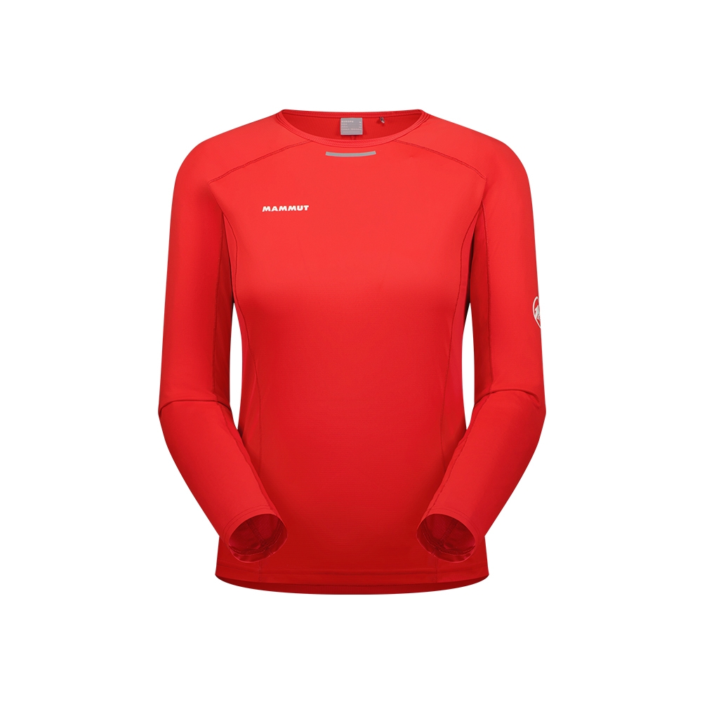 【MAMMUT 長毛象】女款 Aenergy FL Longsleeve AF 輕量抗菌長袖排汗衣