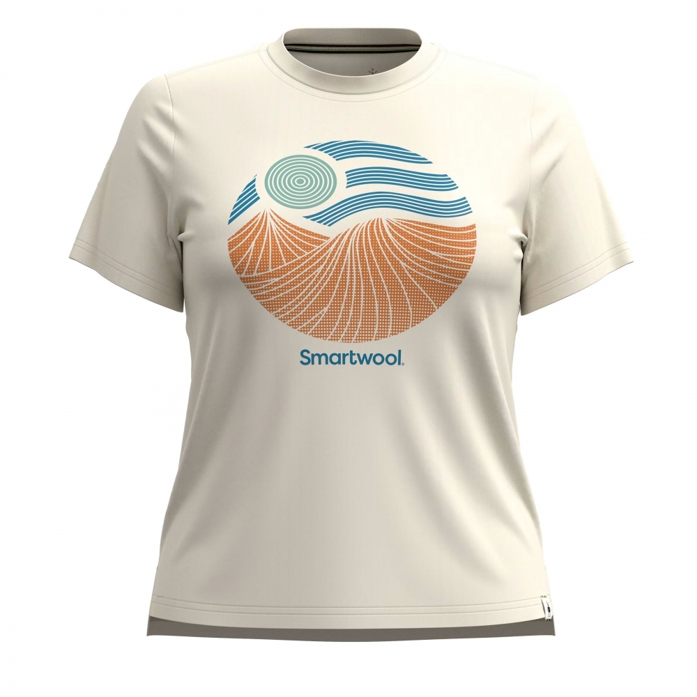 【Smartwool】女款 塗鴉Tee/自然意象