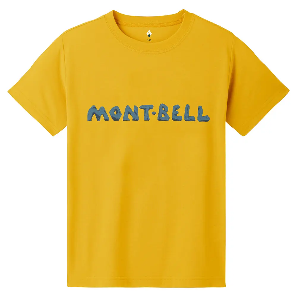 【mont-bell】兒童 Wickron T-shirt Rock Logo 短袖排T