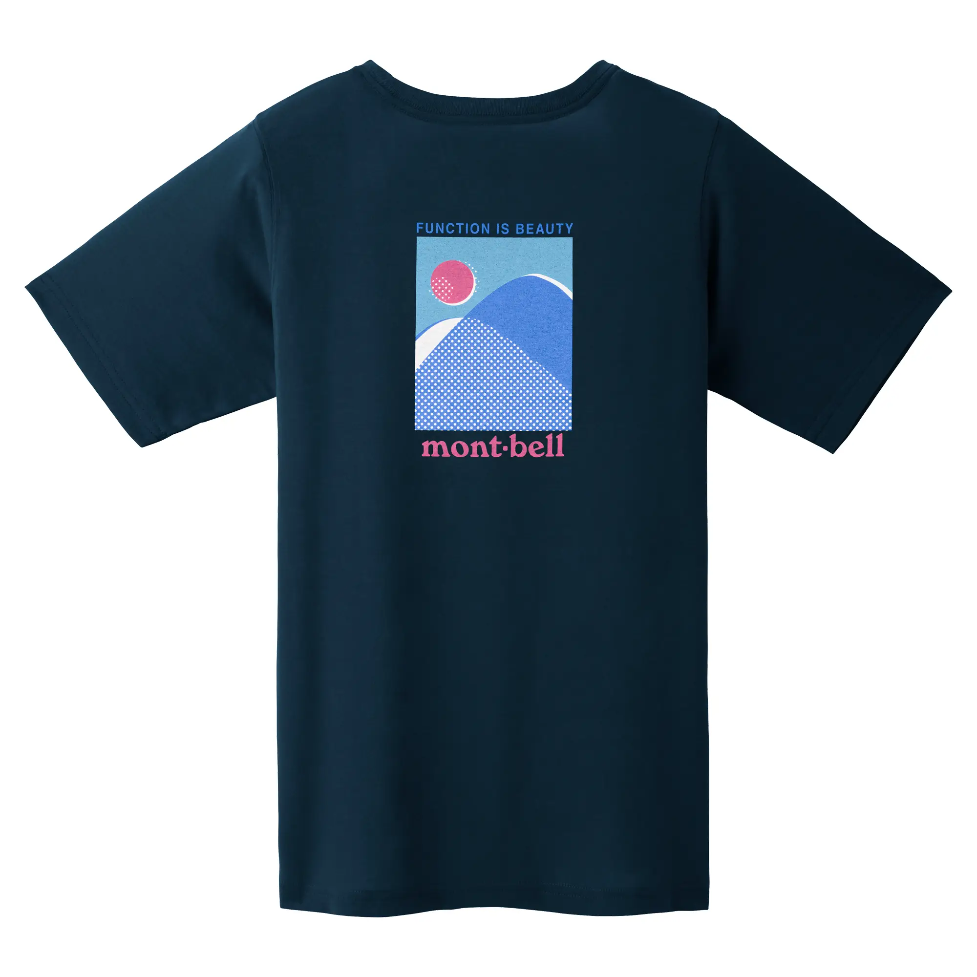 【mont-bell】女款 Wickron T-shirt Mountains & Sun 短袖排T