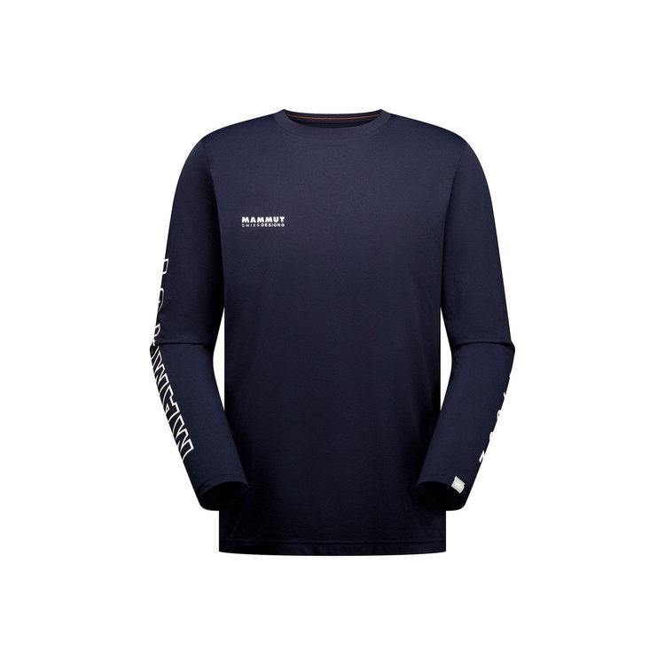 【MAMMUT 長毛象】男款 QD Logo Print Longsleeve T-Shirt AF 圓領長袖上衣