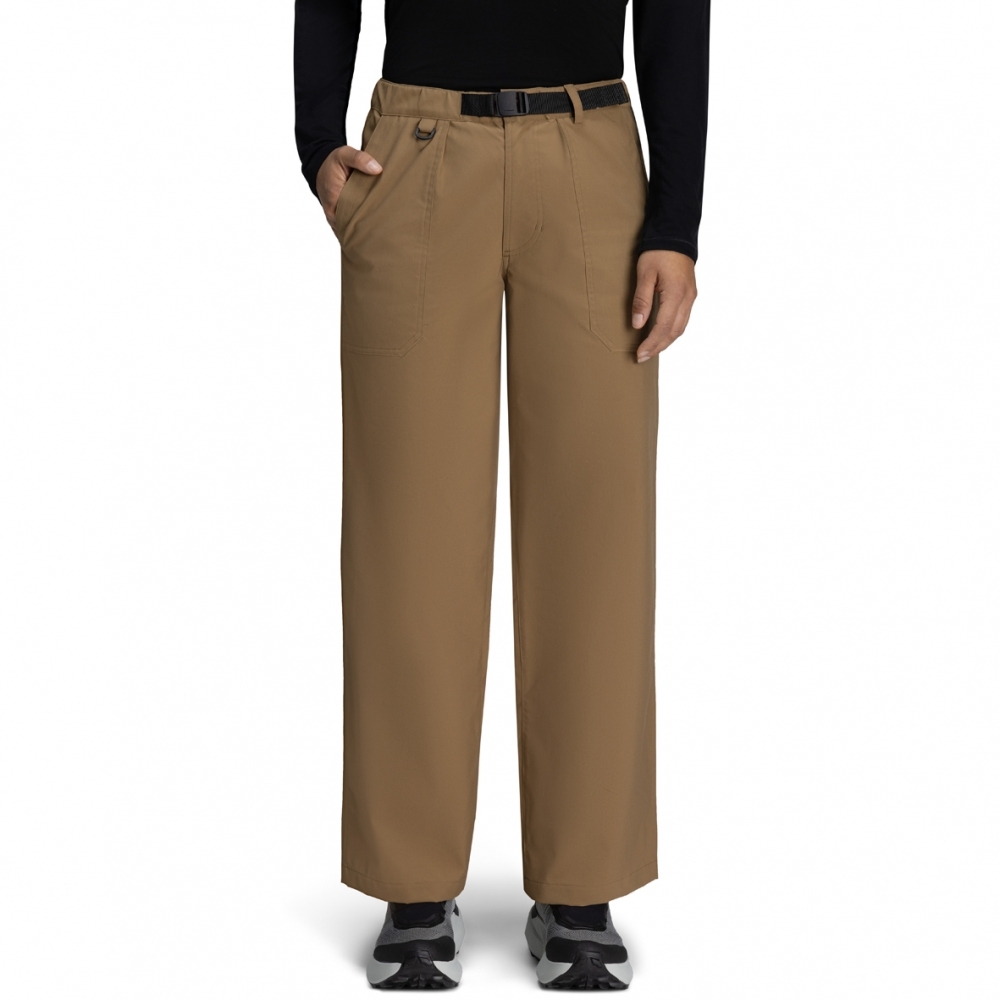 【MAMMUT 長毛象】女款 Mountain Tough Pants AF 休閒直筒寬褲