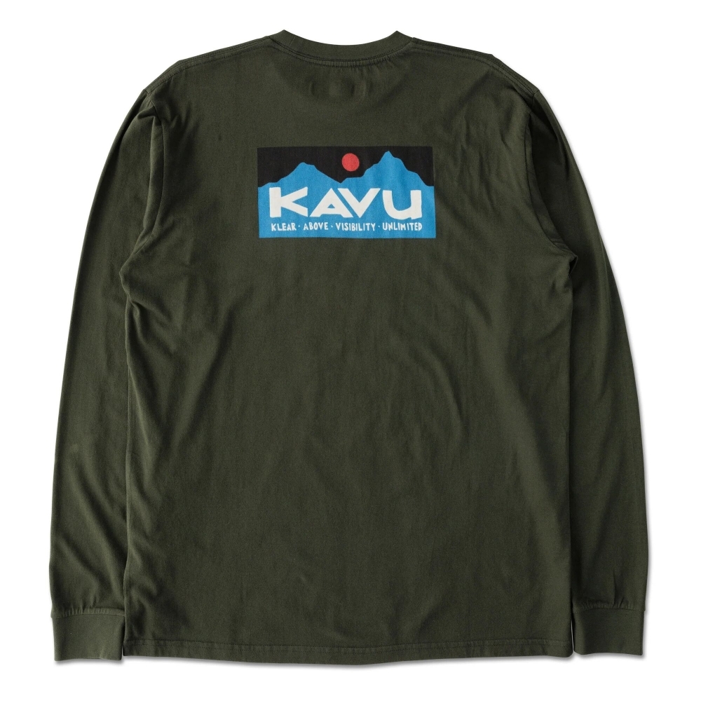 【KAVU】男款 LS Etch Art 有機棉長袖上衣