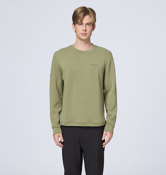 【Wildland 荒野】中性彈性圓領太空機能保暖衣