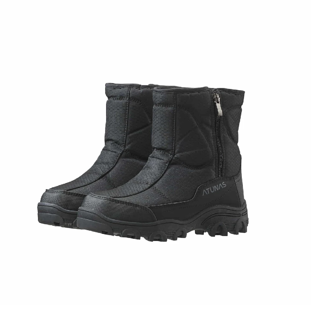 【ATUNAS 歐都納】女款 雪地漫步防水中筒靴