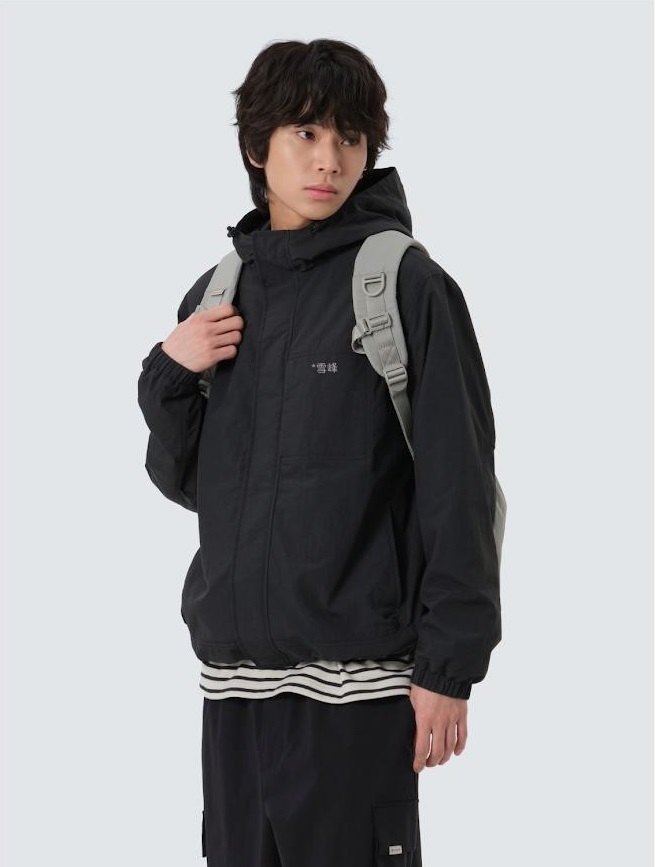 【Snow Peak】男款 Cample 連帽防風外套