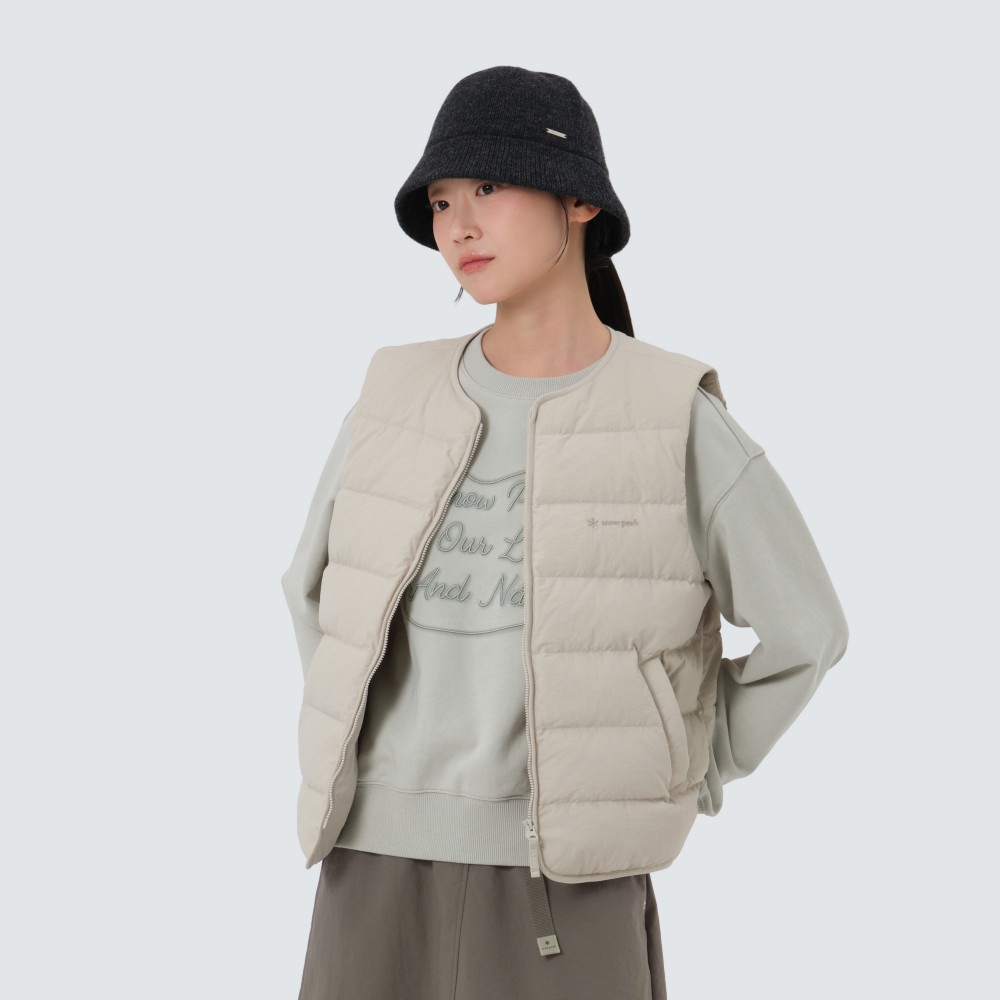 【Snow Peak】女款 Land 輕量羽絨背心