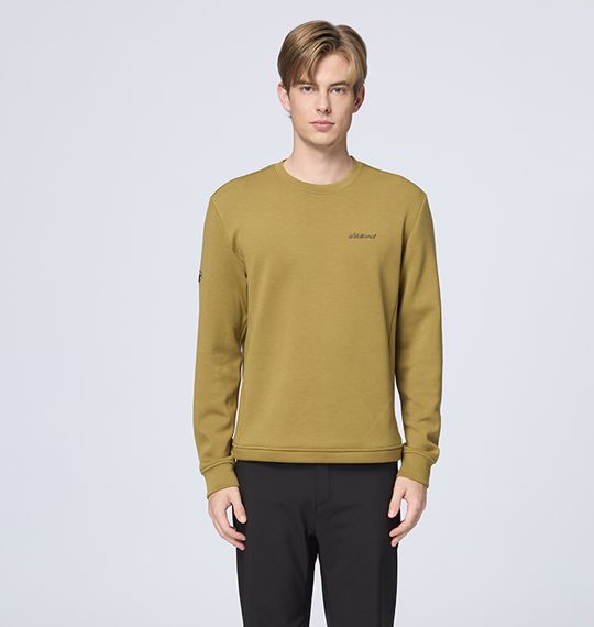 【Wildland 荒野】中性彈性圓領太空機能保暖衣