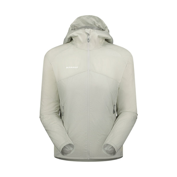 【MAMMUT 長毛象】過季出清75折!! 女款 Convey WB Hooded Jacket AF 防潑水風衣
