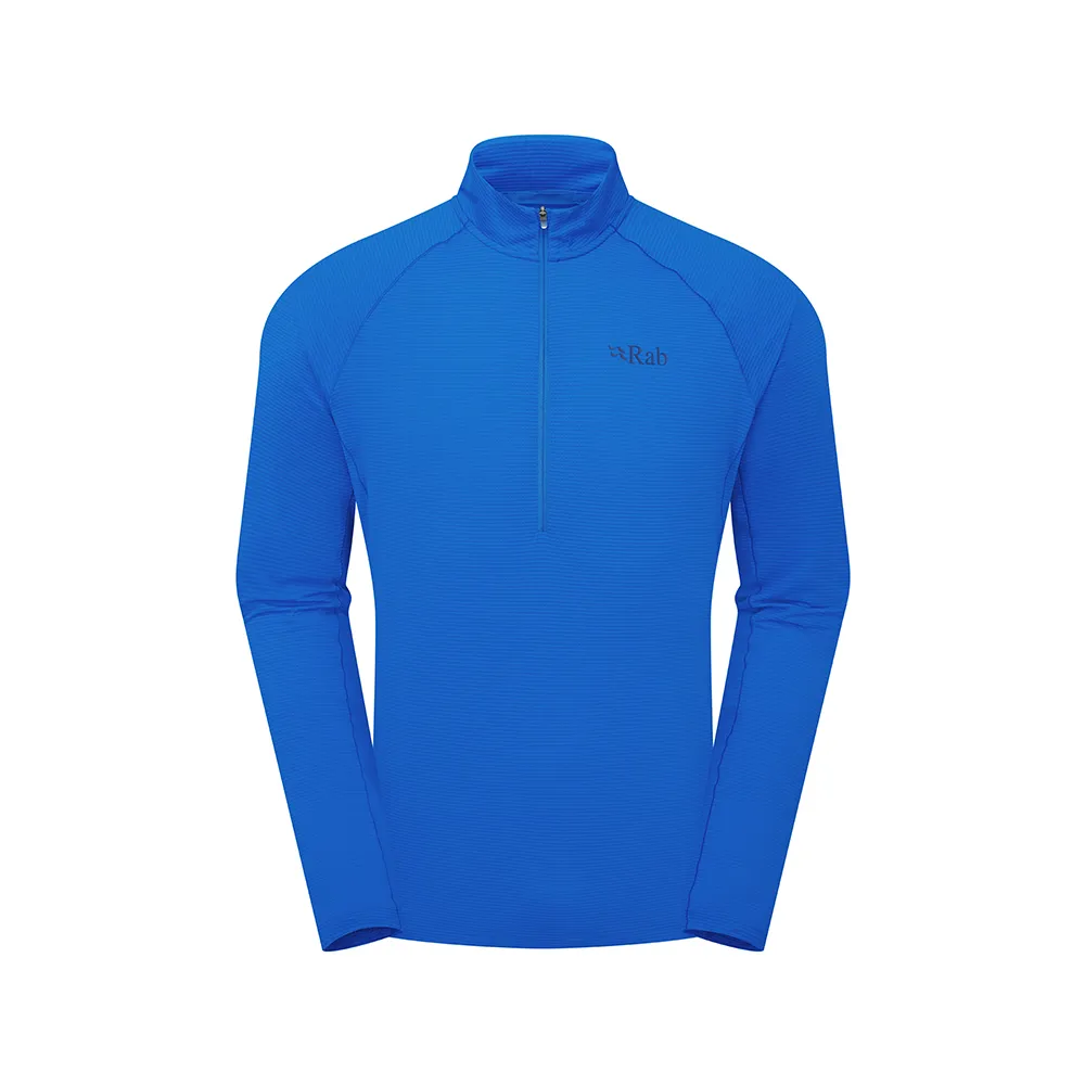 【Rab】男款 Sonic LS Zip 長袖透氣拉鍊排汗衣