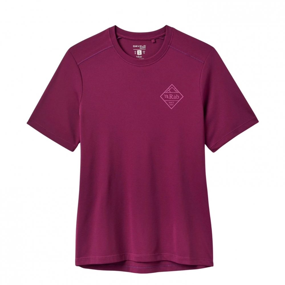 【Rab】女款 Force Stamp Tee 圓領短袖上衣