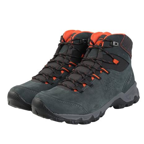 【MAMMUT 長毛象】男款 Mercury IV Mid GTX 防水中筒登山皮靴