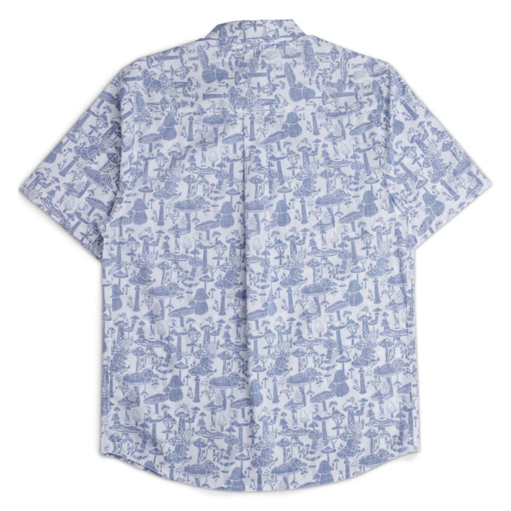 【KAVU】男款 Topspot 舒適棉短袖休閒襯衫