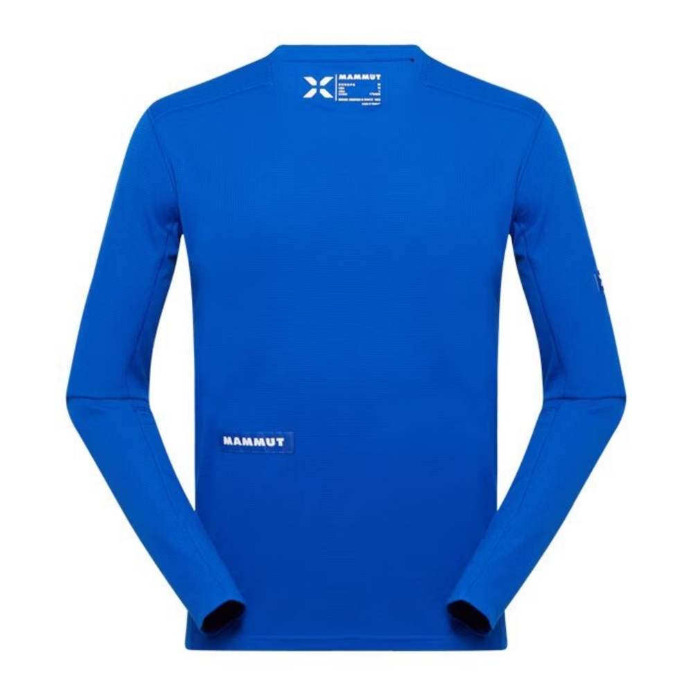 【MAMMUT 長毛象】男款 Eiger Nordwand FL Longsleeve AF 極限艾格長袖排汗衣