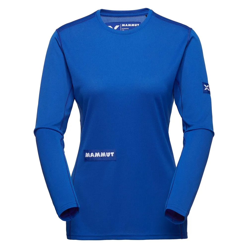【MAMMUT 長毛象】女款 Eiger Nordwand FL Longsleeve AF 極限艾格長袖排汗衣