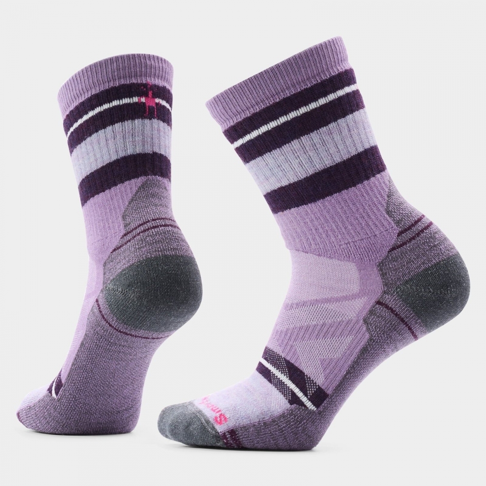 【Smartwool】女款 機能戶外中級減震土星紋中長襪(SW001583)