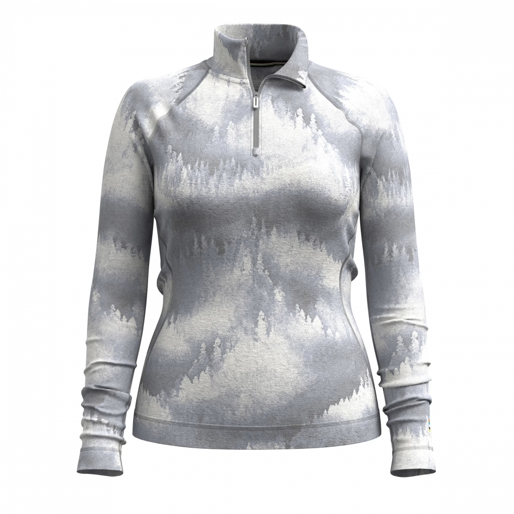 【Smartwool】女款 Thermal 美麗諾羊毛長袖拉鍊T(SW002829)