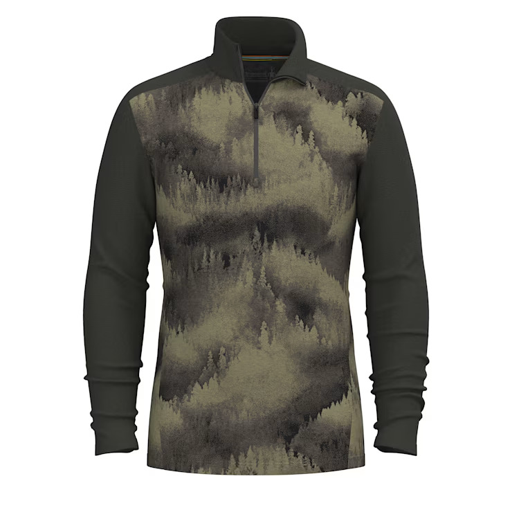 【Smartwool】男款 Thermal 美麗諾羊毛長袖拉鍊T(SW002822)
