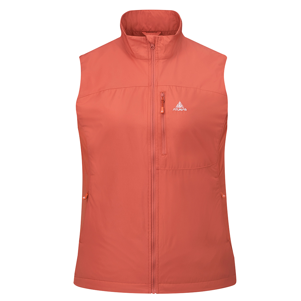 【ATUNAS 歐都納】女款 石墨烯微暖輕量背心(A1VE2602W)