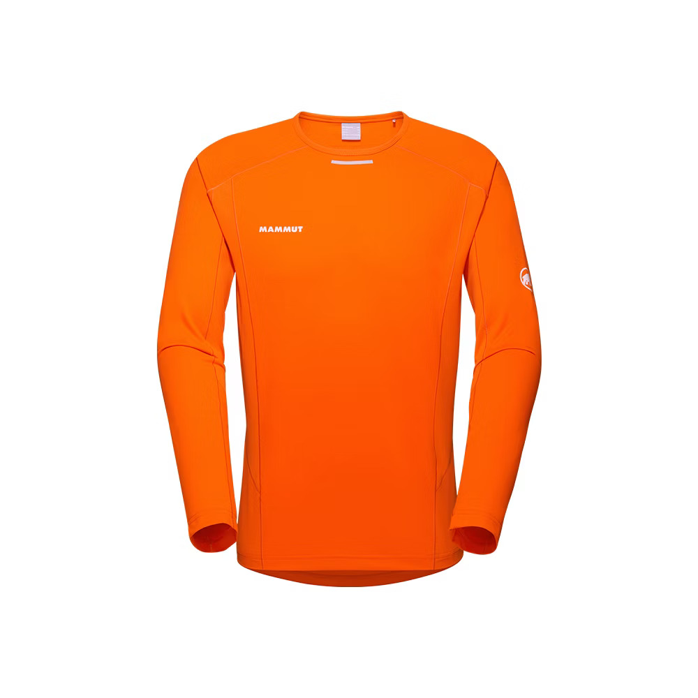 【MAMMUT 長毛象】男款 Aenergy FL Longsleeve AF 輕量抗菌長袖排汗衣