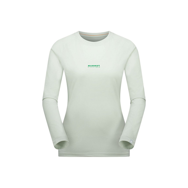 【MAMMUT 長毛象】女款 QD Logo Print Longsleeve T-Shirt AF 圓領長袖上衣