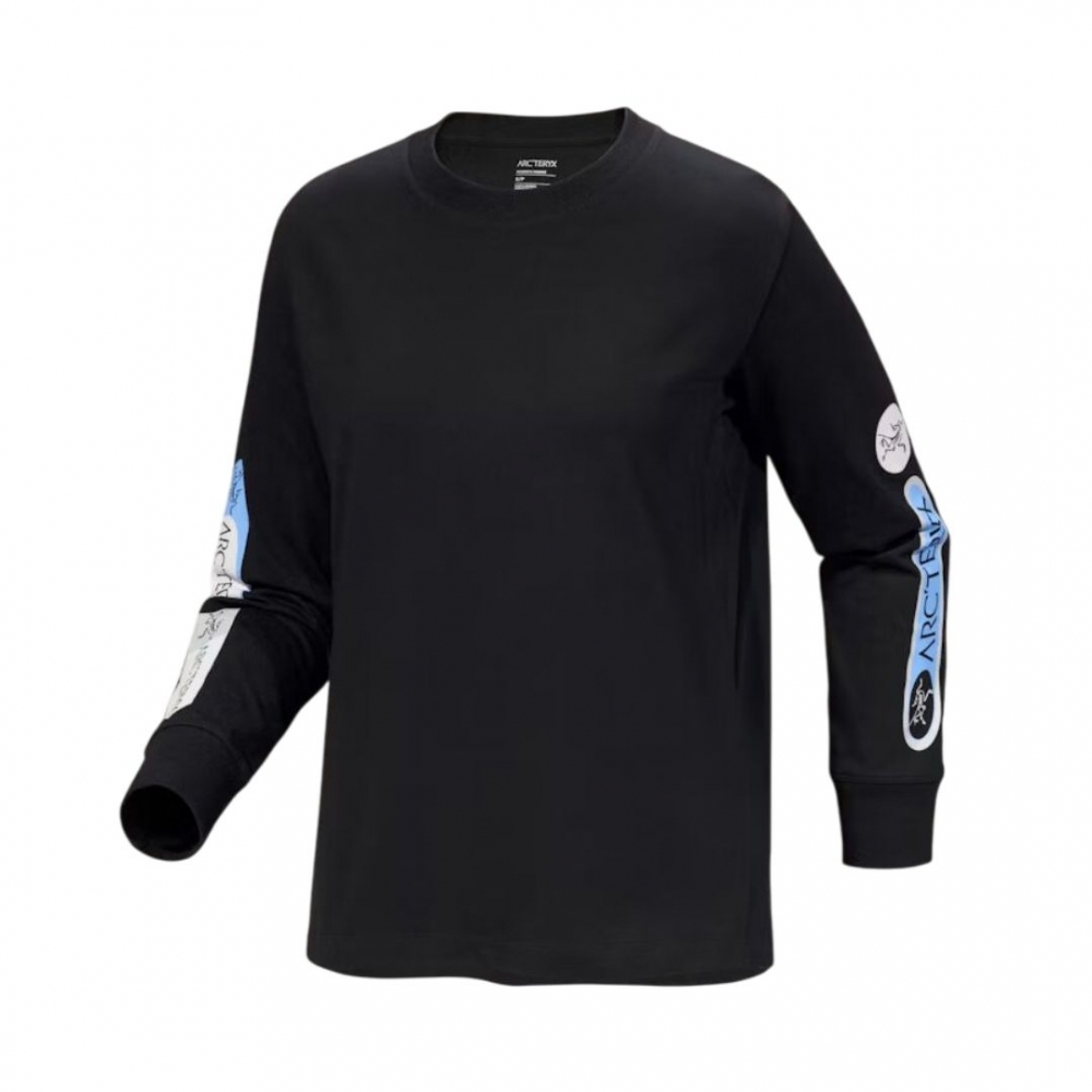 【Arc'teryx 始祖鳥】女款 Kragg Sticker 長袖休閒Tee