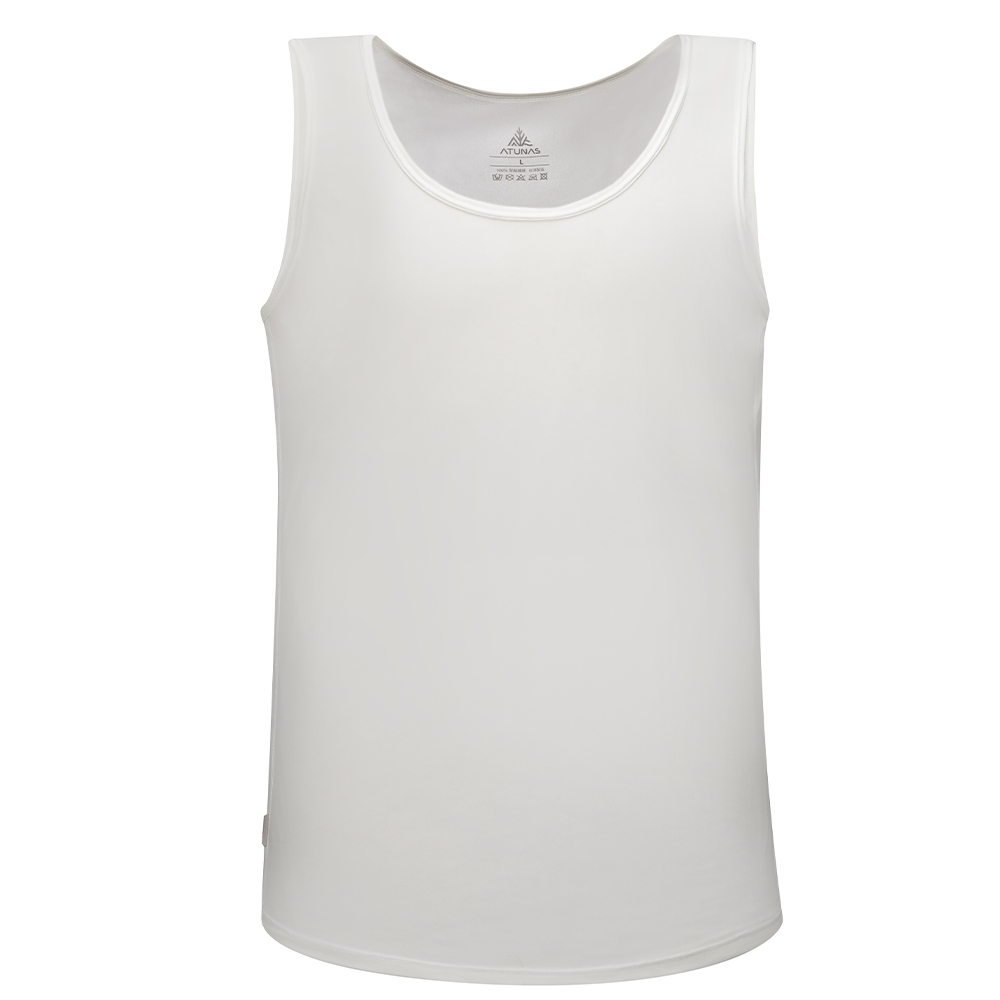 【ATUNAS 歐都納】男款 零著感抑菌涼感內著背心