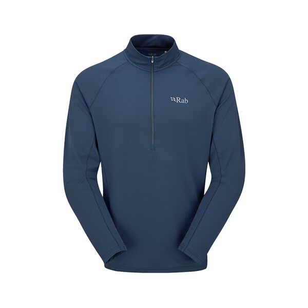 【Rab】男款 Sonic LS Zip 長袖透氣拉鍊排汗衣