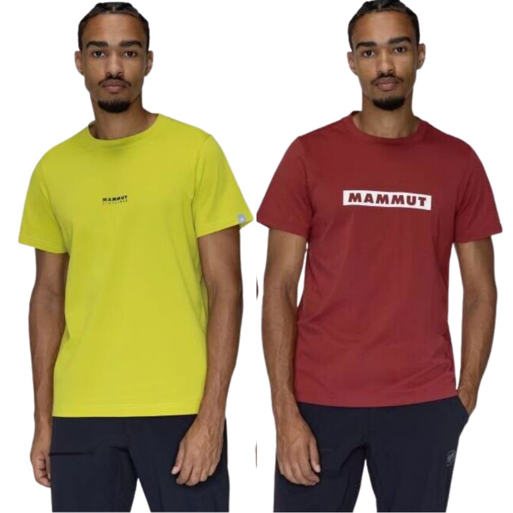 【MAMMUT 長毛象】男款 QD Logo Print T-Shirt AF 快乾LOGO短袖T恤