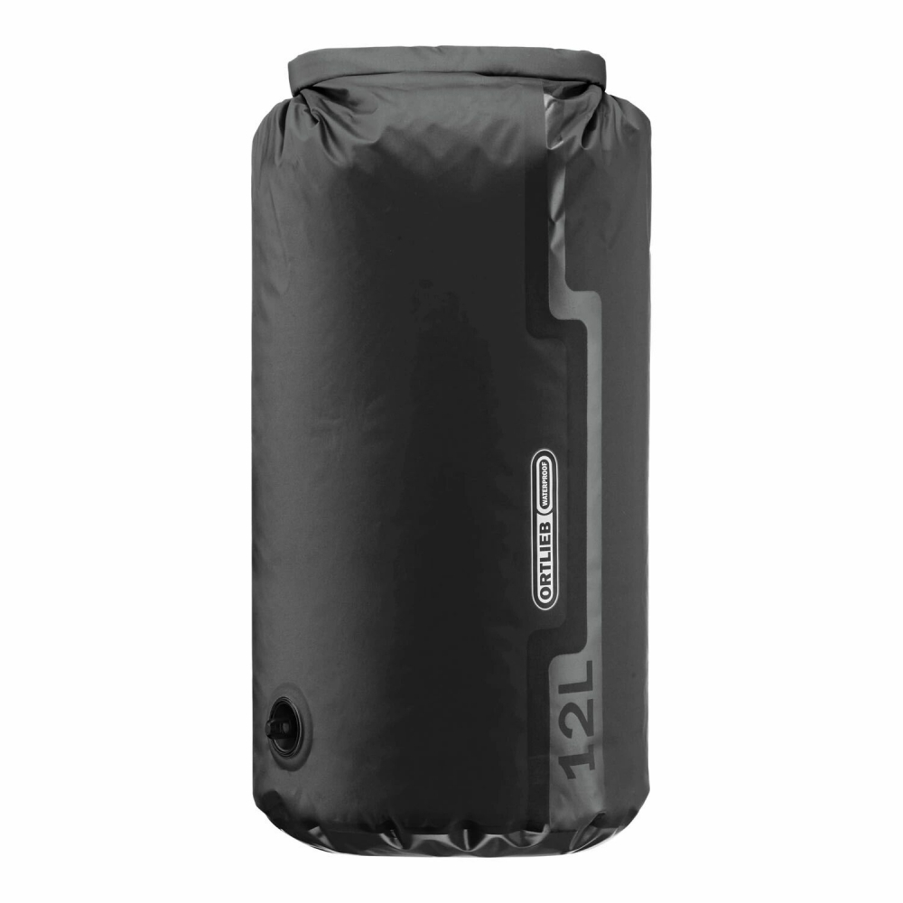 【ORTLIEB】Dry-Bag Light Valve 氣閥設計壓縮防水收納 12L-黑