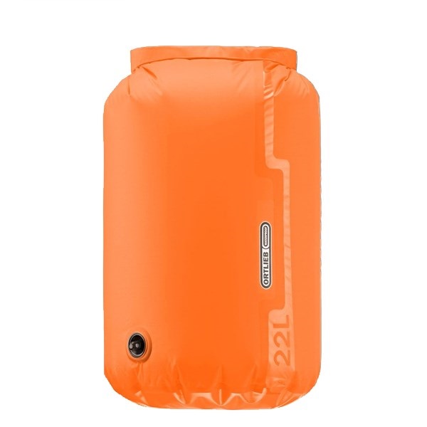 【ORTLIEB】Dry-Bag Light Valve 氣閥設計壓縮防水收納 22L-橘