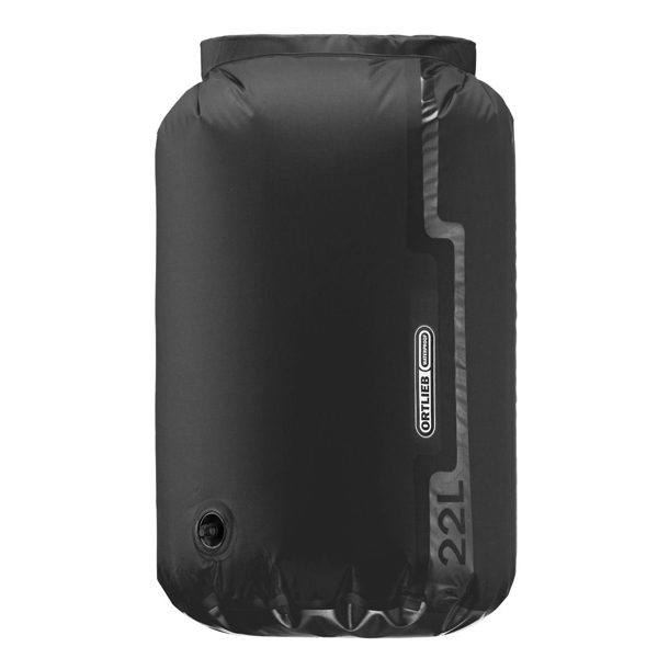 【ORTLIEB】Dry-Bag Light Valve 氣閥設計壓縮防水收納 22L-黑