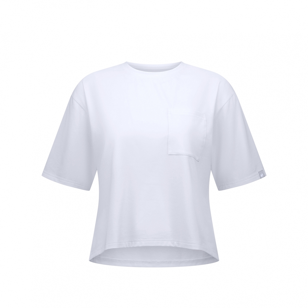 【Mammut 長毛象】女款 Mammut Oversized T-Shirt AF 日系戶外機能寬鬆短版T恤