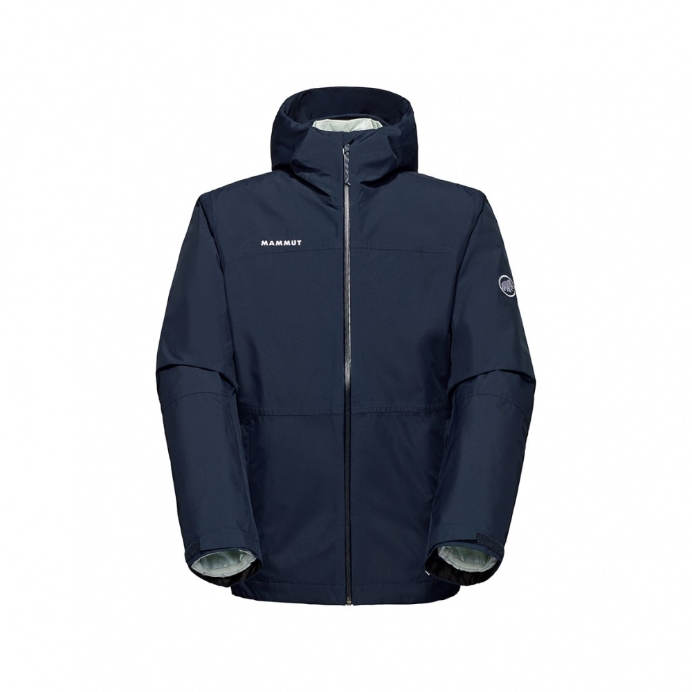 【MAMMUT 長毛象】男款 Treeline 3 in 1 HS Hooded AF GTX 兩件式防水保暖外套
