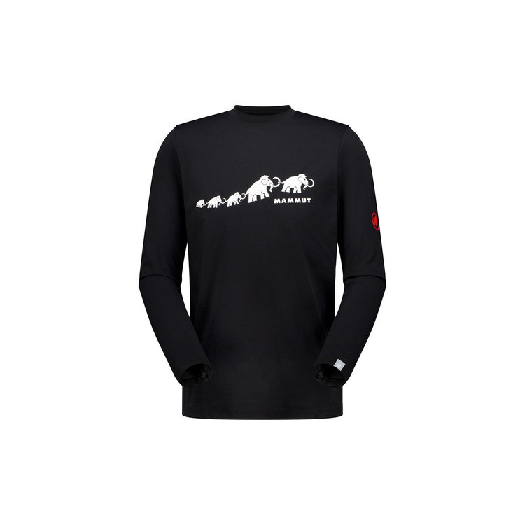 【MAMMUT 長毛象】男款 QD Logo Print Longsleeve T-Shirt AF 圓領長袖上衣