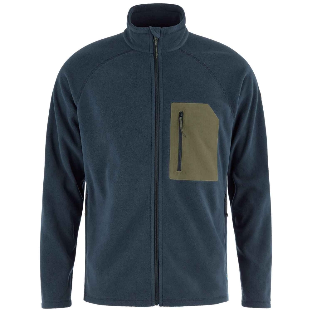 【Fjällräven 小狐狸】男款 Kaipak Fleece 保暖刷毛外套(F12600321)