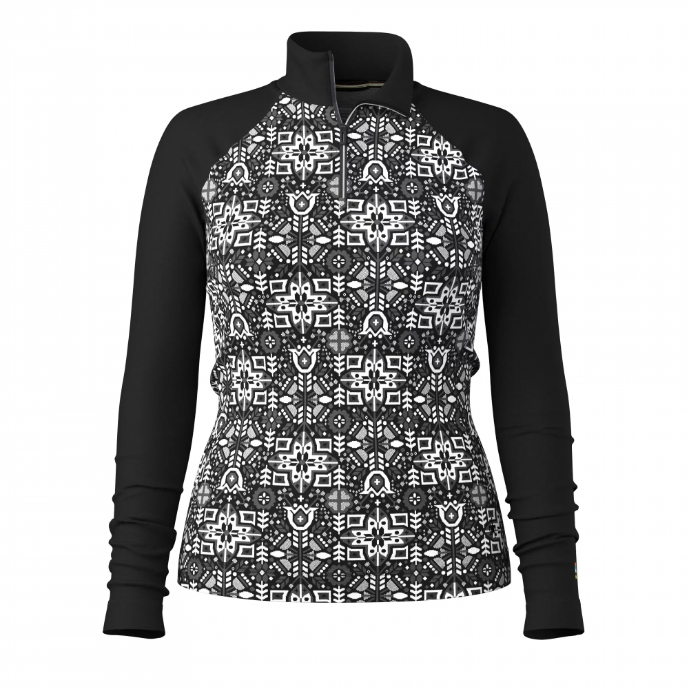 【Smartwool】女款 Thermal 美麗諾羊毛長袖拉鍊T(SW002829)