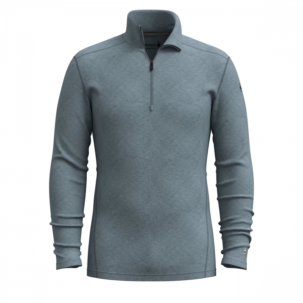 【Smartwool】男款 Thermal 美麗諾羊毛長袖拉鍊T(SW002822)