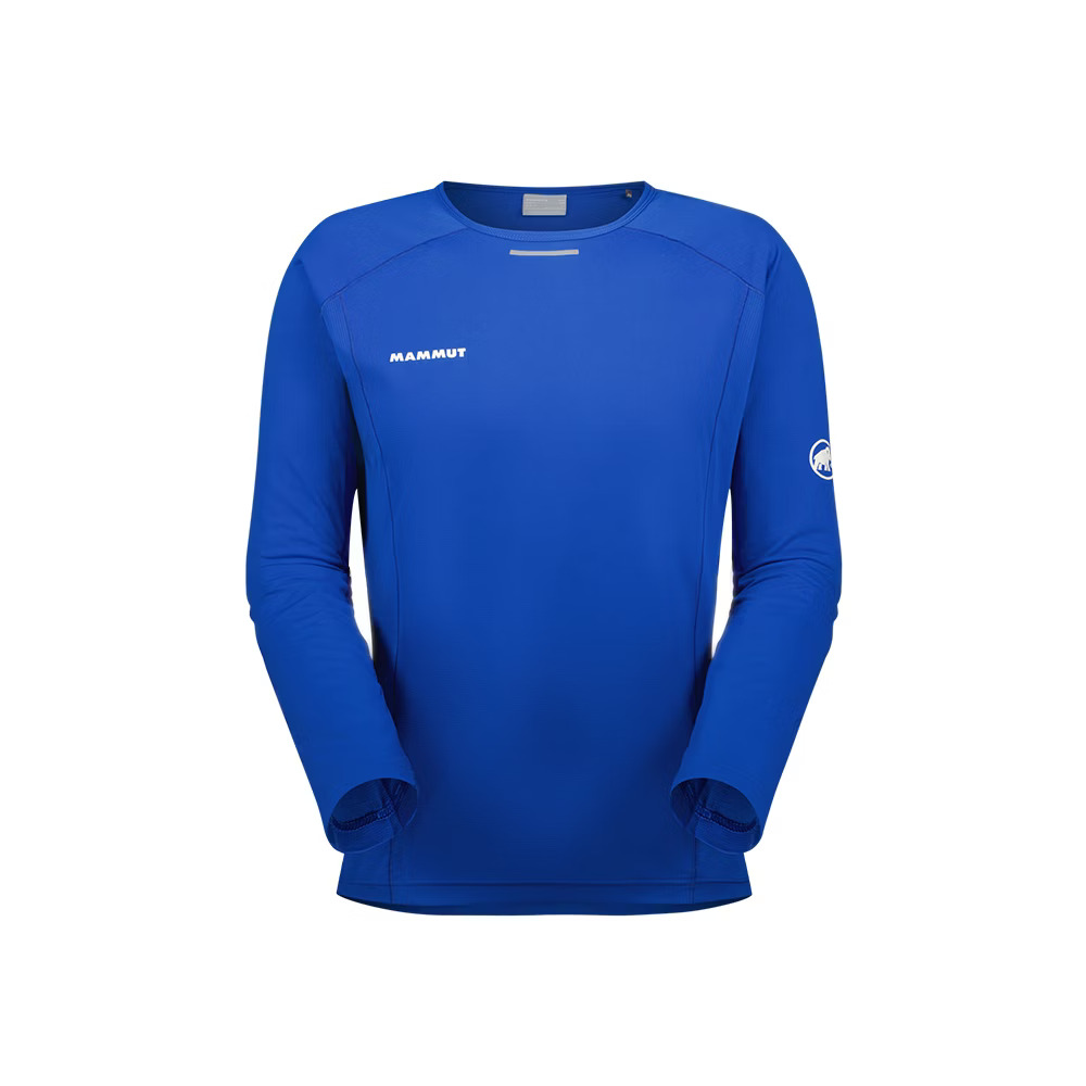 【MAMMUT 長毛象】男款 Aenergy FL Longsleeve AF 輕量抗菌長袖排汗衣