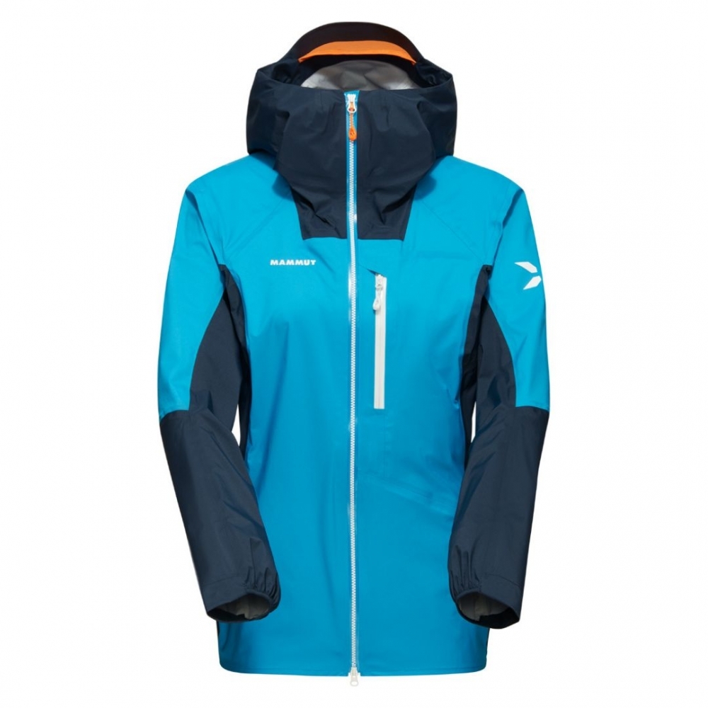 【MAMMUT 長毛象】女款 | EIGER V | Eiger Speed 艾格超輕量防水連帽外套