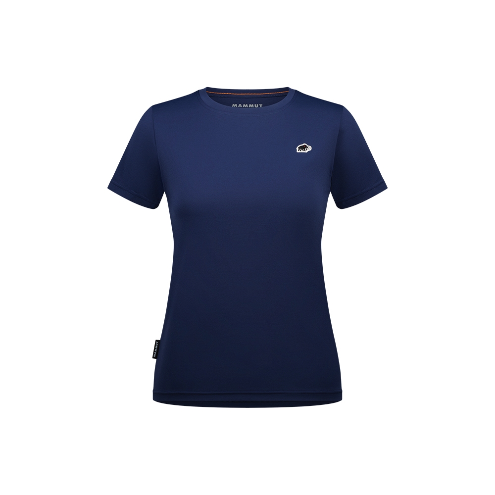 【MAMMUT 長毛象】女款 Mammut Essential T-Shirt AF 防曬布章LOGO短袖T恤