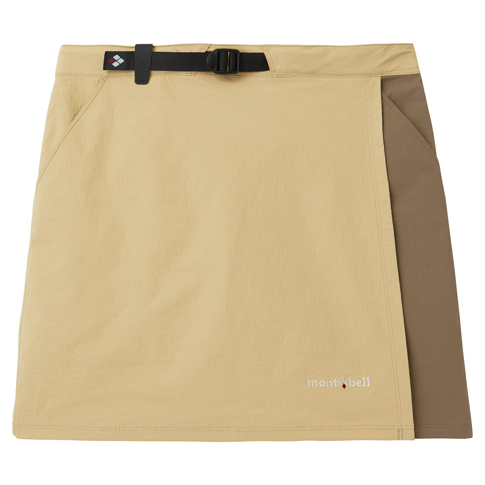 【mont-bell】女款 Stretch O.D. Wrap Shorts 登山健行褲裙
